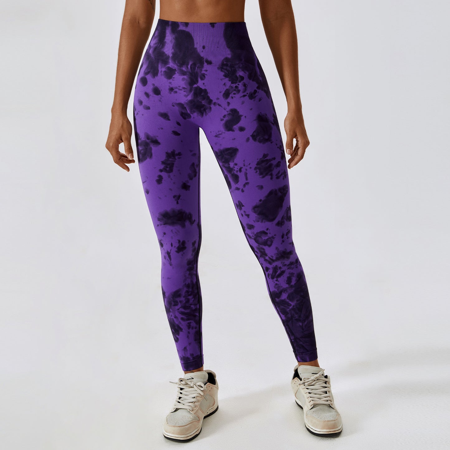 High Waist Tie Dye Yoga Pants