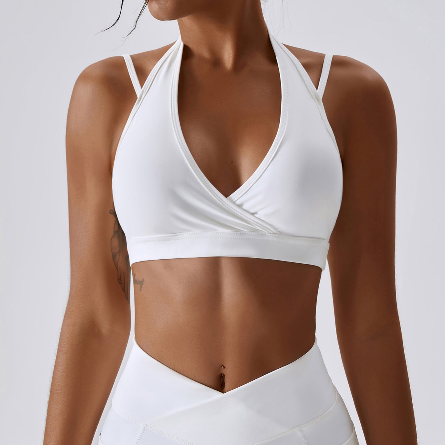 Double Strap Yoga Sports Top