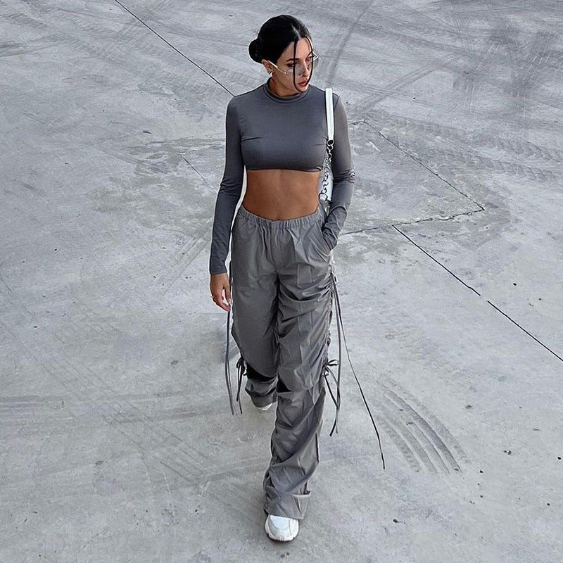 Baggy Drawstring Pants