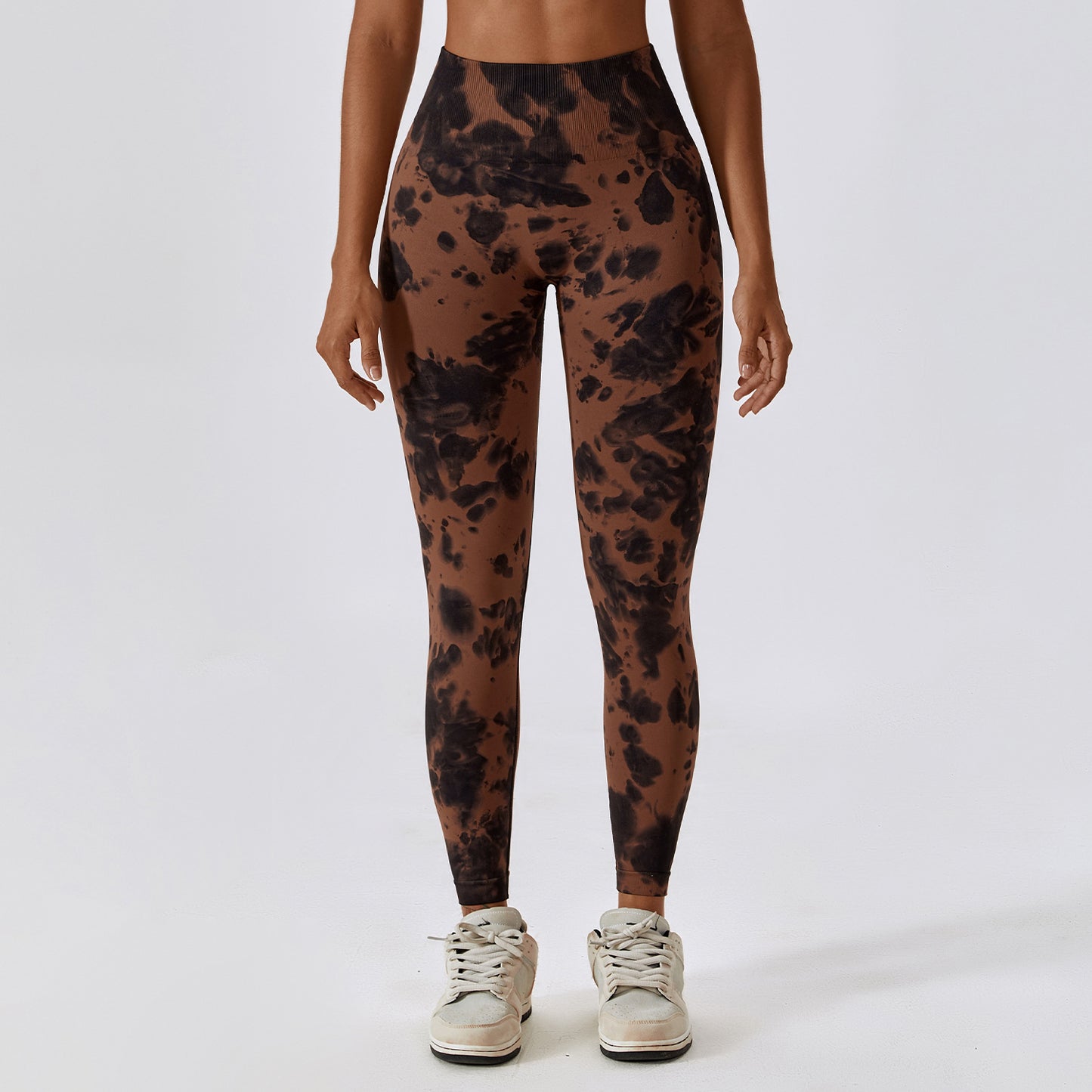 High Waist Tie Dye Yoga Pants