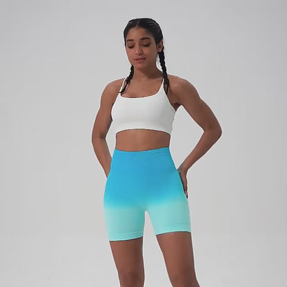 Gradient Yoga Shorts