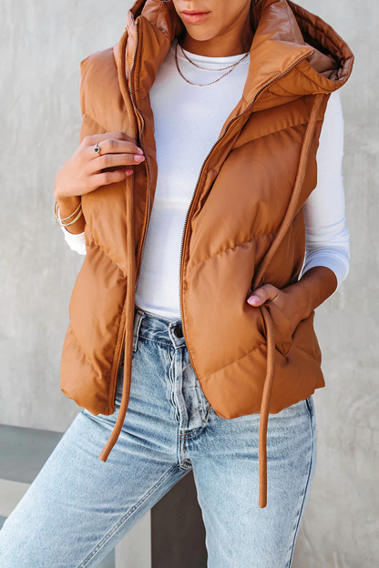 Hooded Jacket Vest