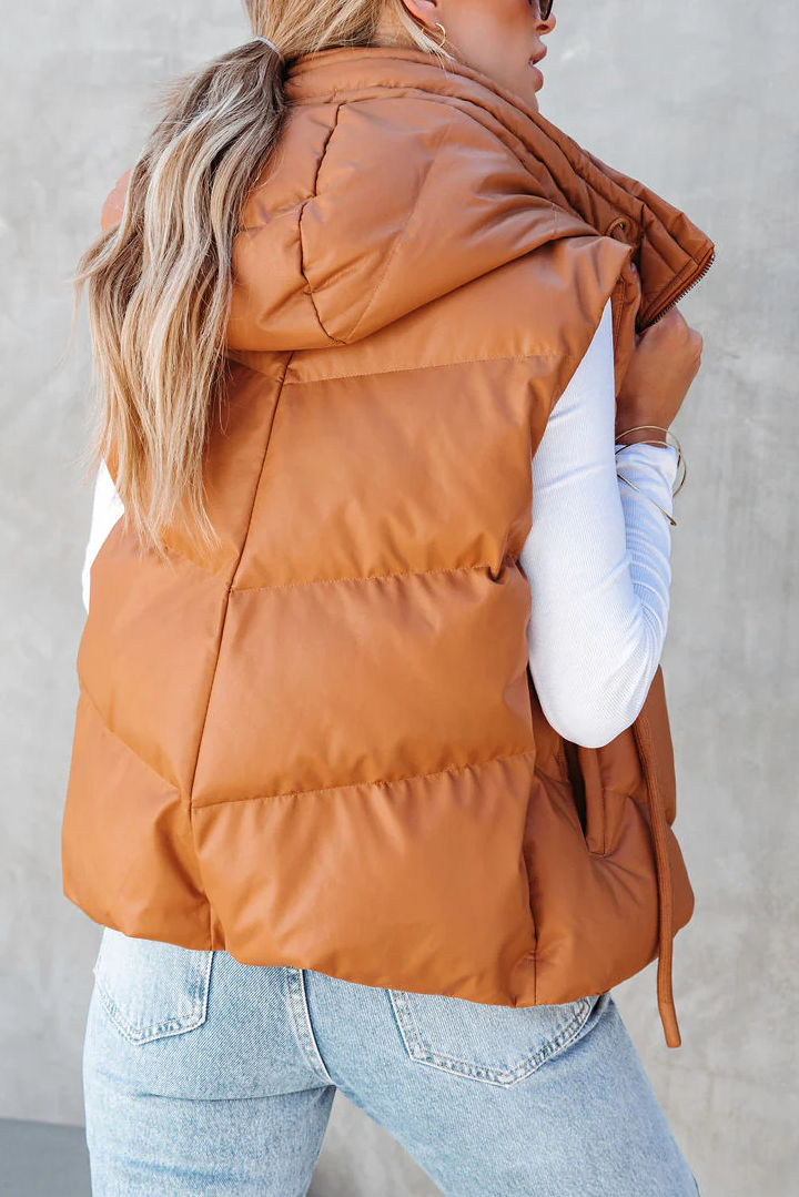 Hooded Jacket Vest