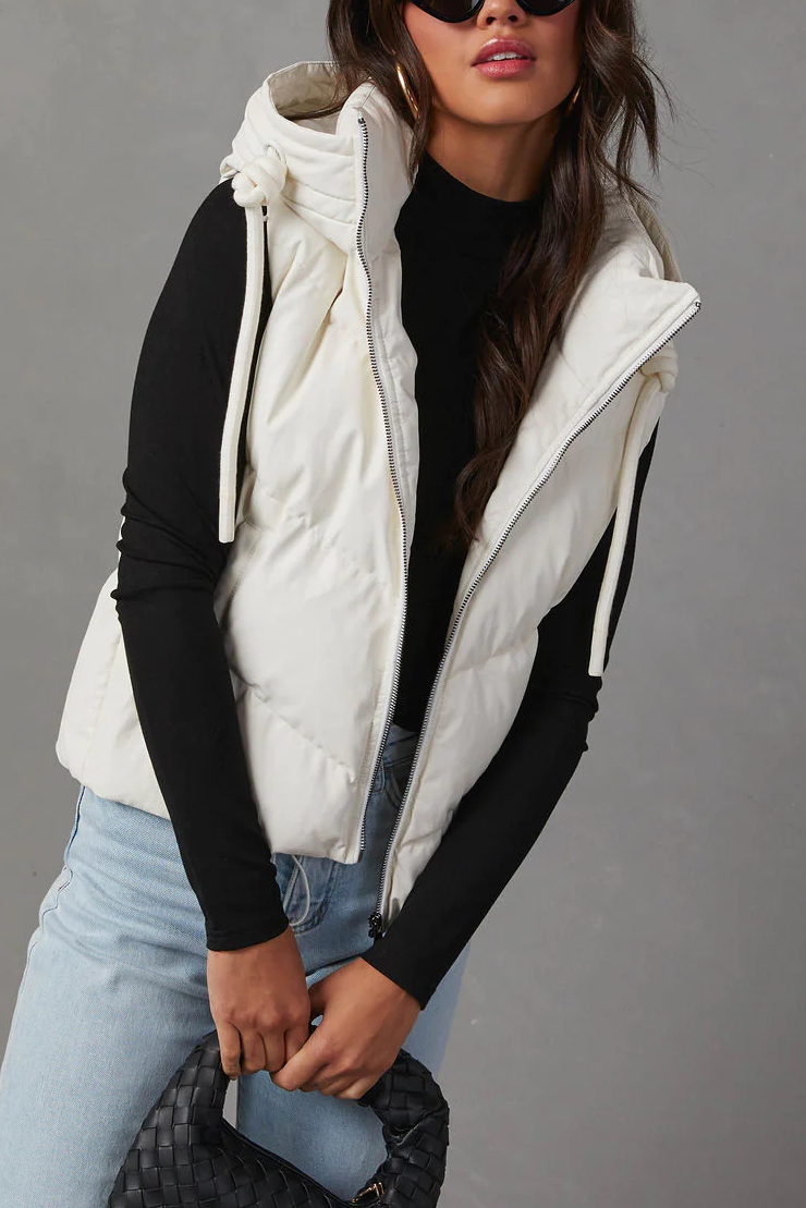 Hooded Jacket Vest